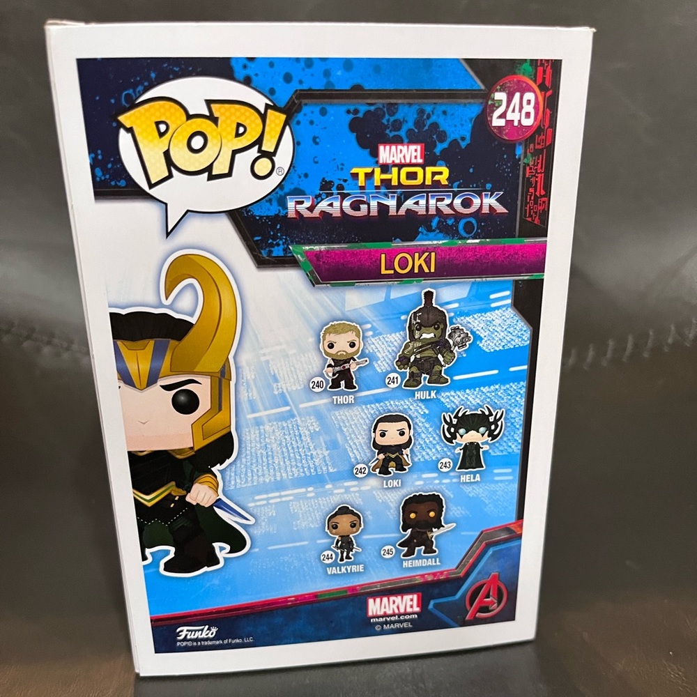 Loki Ragnarok Marvel Collector Corps Funko Pop - Picture 3 of 6